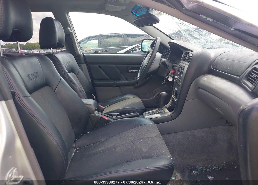 2006 SUBARU BAJA SPORT VIN: 4S4BT62C167106947
