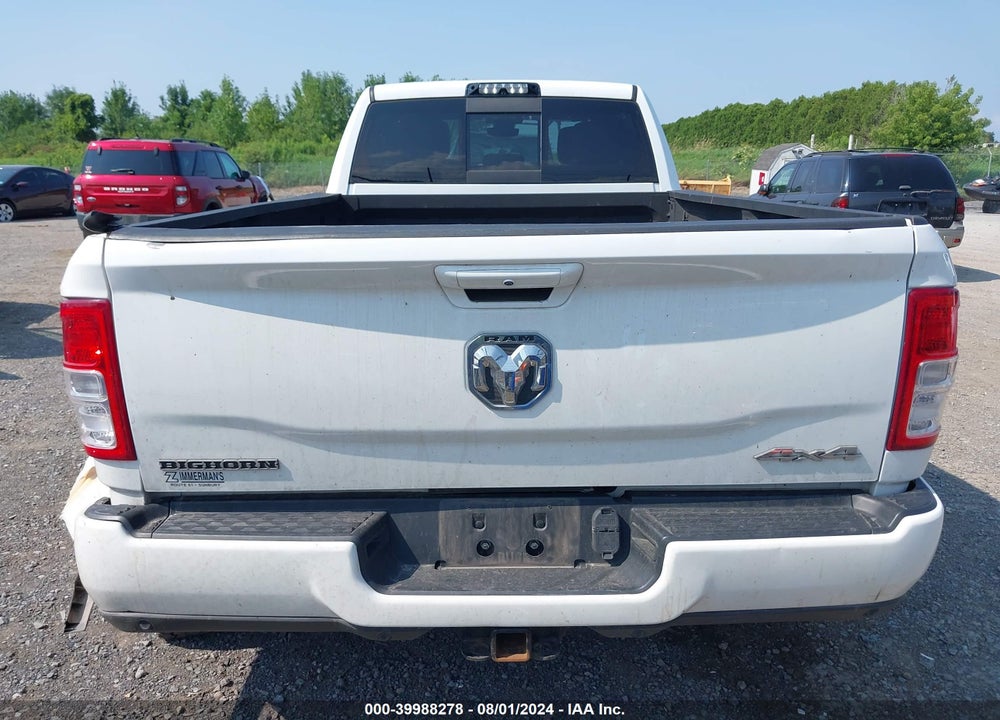 2019 RAM 3500 BIG HORN  4X4 8' BOX VIN: 3C63RRHL7KG533555