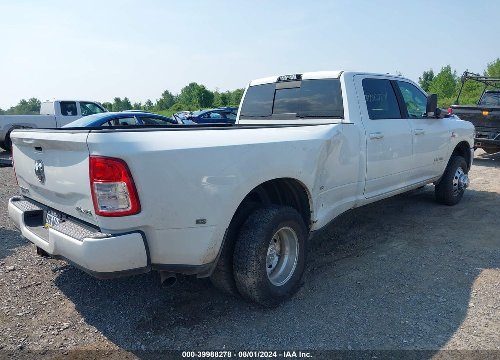 2019 RAM 3500 BIG HORN  4X4 8' BOX VIN: 3C63RRHL7KG533555
