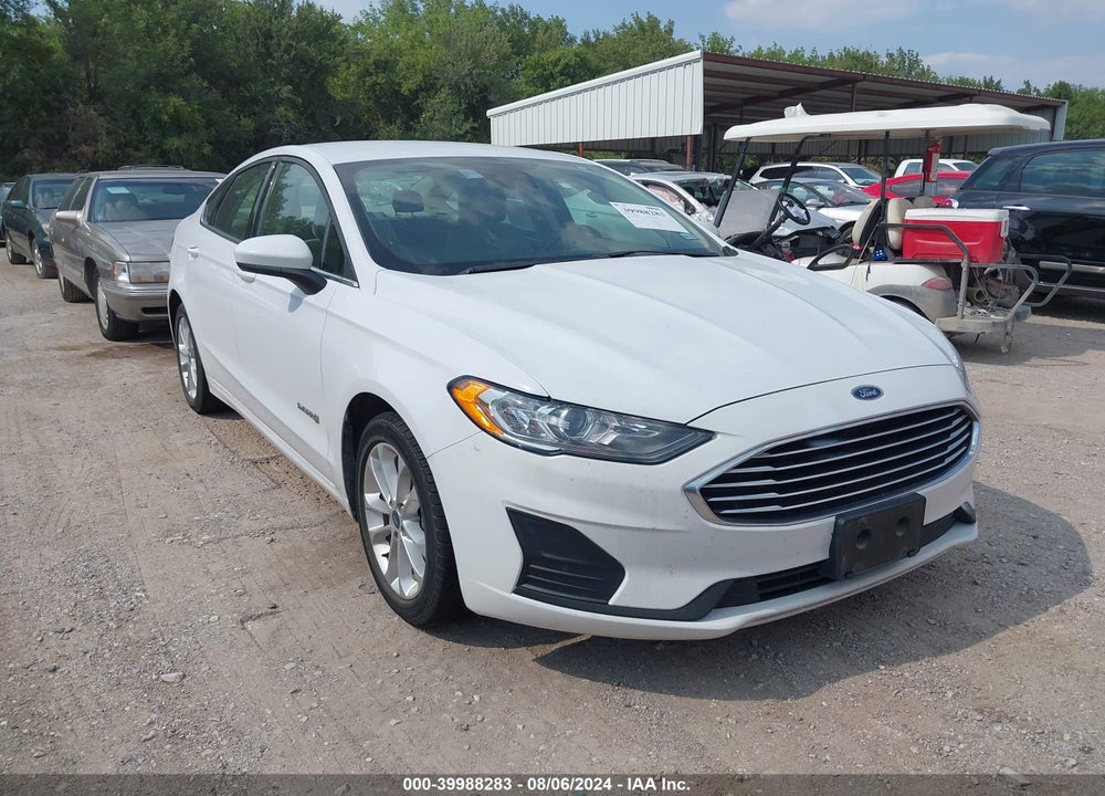 2019 FORD FUSION HYBRID SE VIN: 3FA6P0LU9KR272575