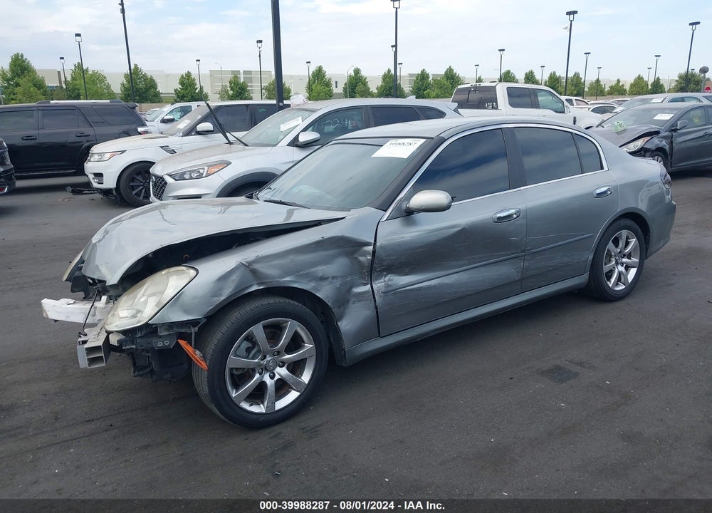 2005 INFINITI G35 VIN: JNKCV51E65M206606