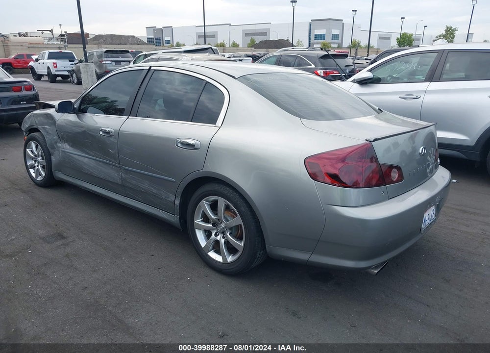 2005 INFINITI G35 VIN: JNKCV51E65M206606