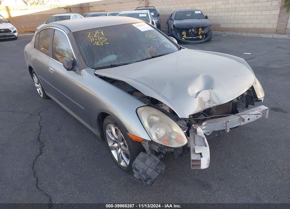 2005 INFINITI G35 VIN: JNKCV51E65M206606