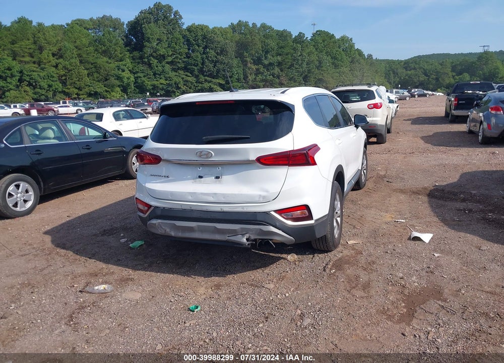 2019 HYUNDAI SANTA FE SE VIN: 5NMS23AD5KH022455