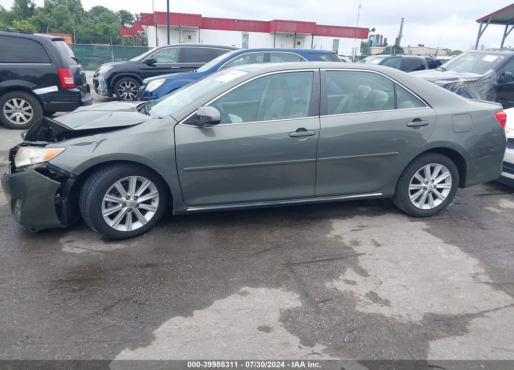 2012 TOYOTA CAMRY XLE V6 VIN: 4T1BK1FK2CU506438