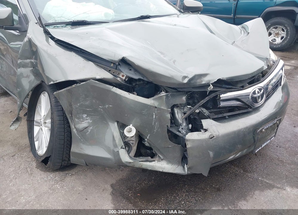 2012 TOYOTA CAMRY XLE V6 VIN: 4T1BK1FK2CU506438