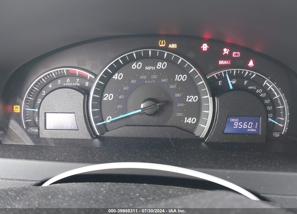2012 TOYOTA CAMRY XLE V6 VIN: 4T1BK1FK2CU506438
