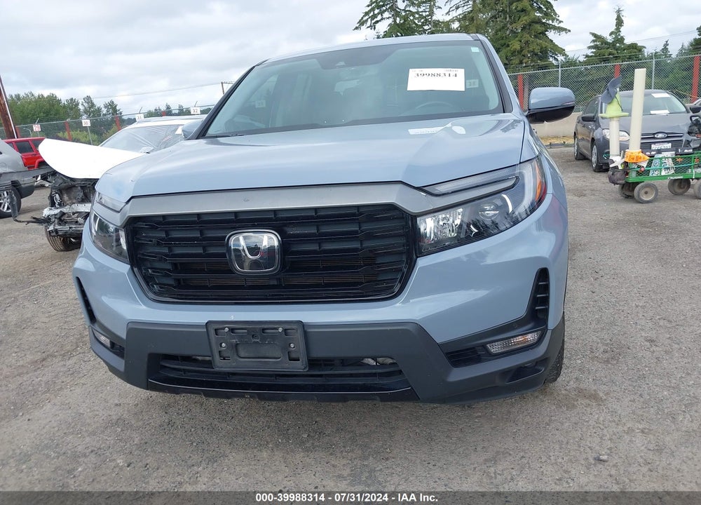 2022 HONDA RIDGELINE RTL-E VIN: 5FPYK3F79NB018872