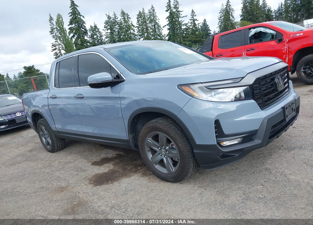 2022 HONDA RIDGELINE RTL-E VIN: 5FPYK3F79NB018872