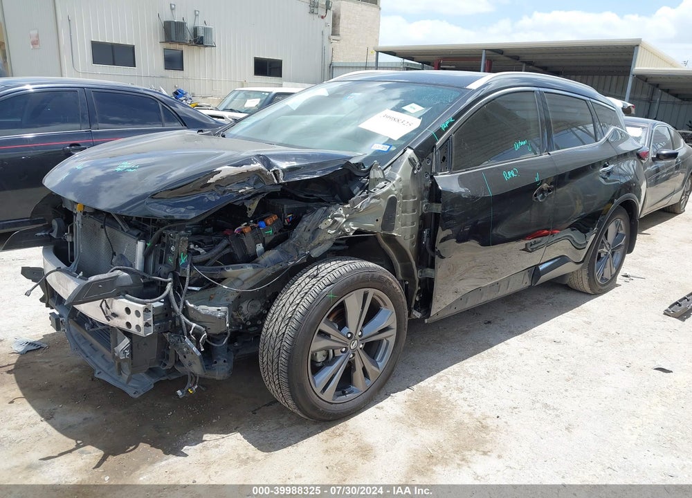 2021 NISSAN MURANO PLATINUM FWD VIN: 5N1AZ2DJ3MC118164