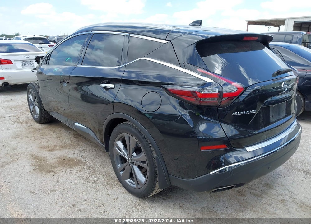 2021 NISSAN MURANO PLATINUM FWD VIN: 5N1AZ2DJ3MC118164
