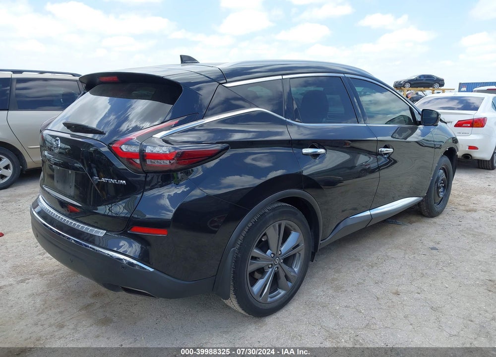 2021 NISSAN MURANO PLATINUM FWD VIN: 5N1AZ2DJ3MC118164