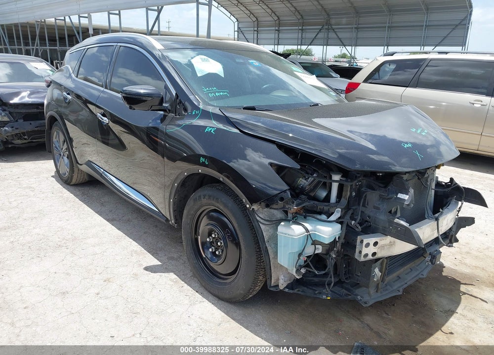 2021 NISSAN MURANO PLATINUM FWD VIN: 5N1AZ2DJ3MC118164