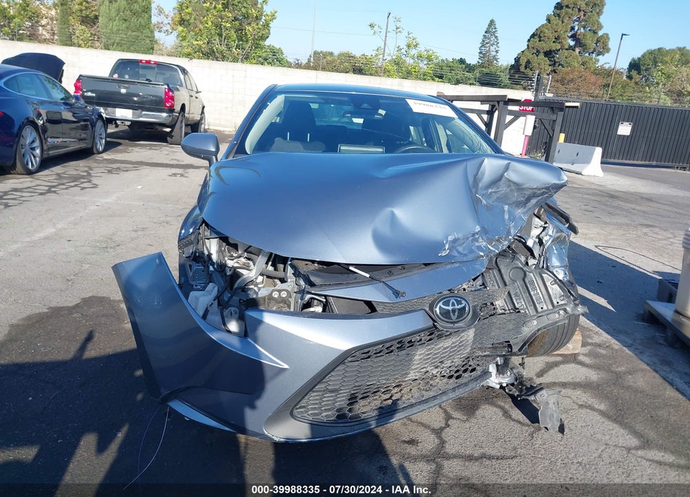 2020 TOYOTA COROLLA LE VIN: JTDEPRAE6LJ093539