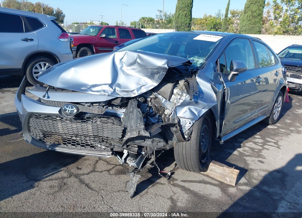 2020 TOYOTA COROLLA LE VIN: JTDEPRAE6LJ093539