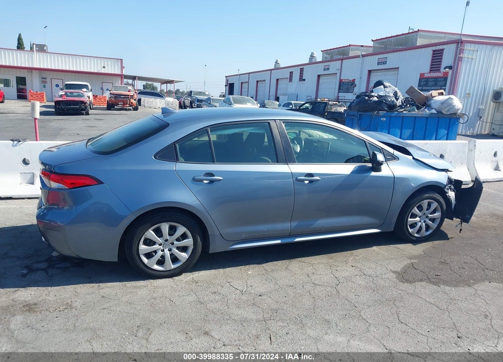 2020 TOYOTA COROLLA LE VIN: JTDEPRAE6LJ093539