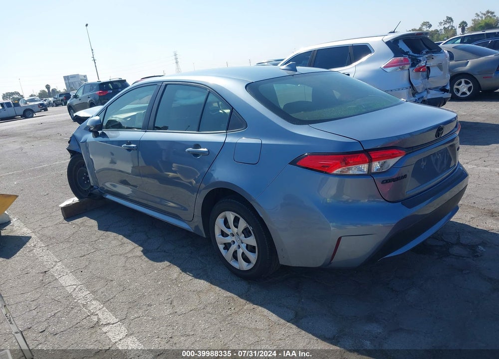 2020 TOYOTA COROLLA LE VIN: JTDEPRAE6LJ093539