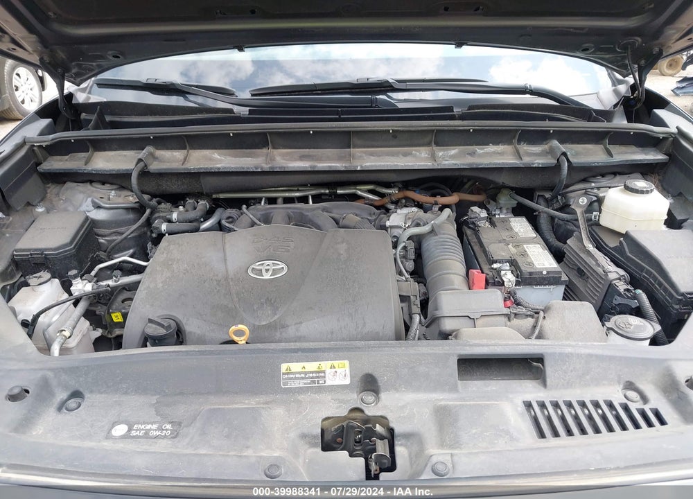 2021 TOYOTA HIGHLANDER XLE VIN: 5TDGZRBH1MS080603