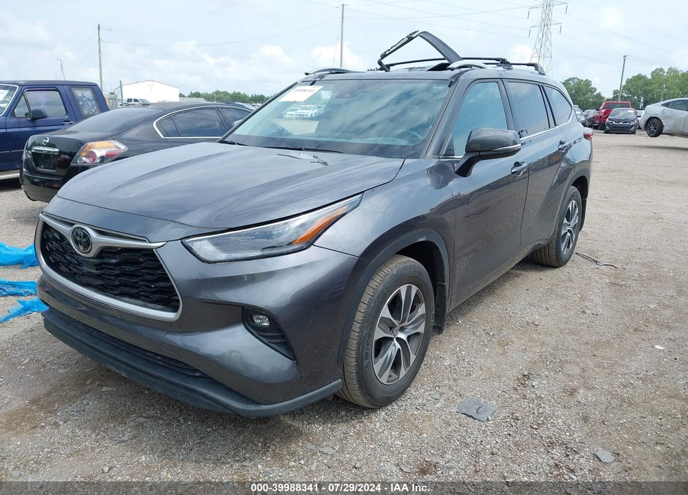 2021 TOYOTA HIGHLANDER XLE VIN: 5TDGZRBH1MS080603