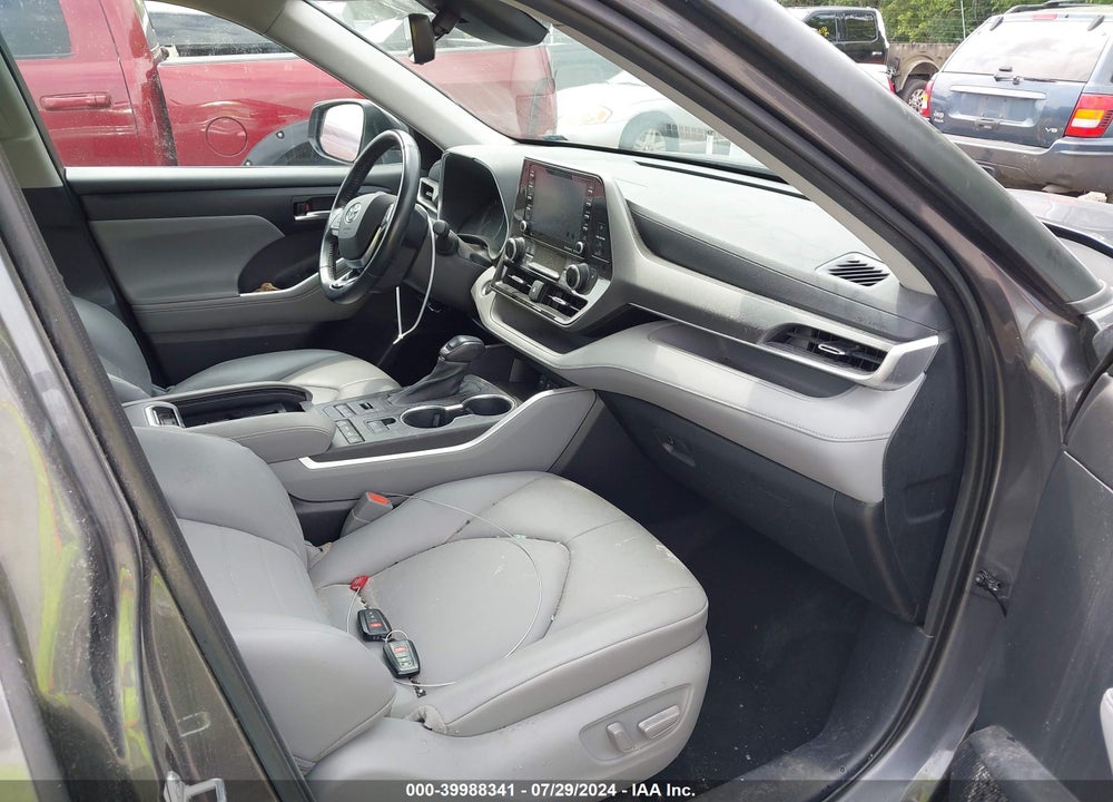 2021 TOYOTA HIGHLANDER XLE VIN: 5TDGZRBH1MS080603