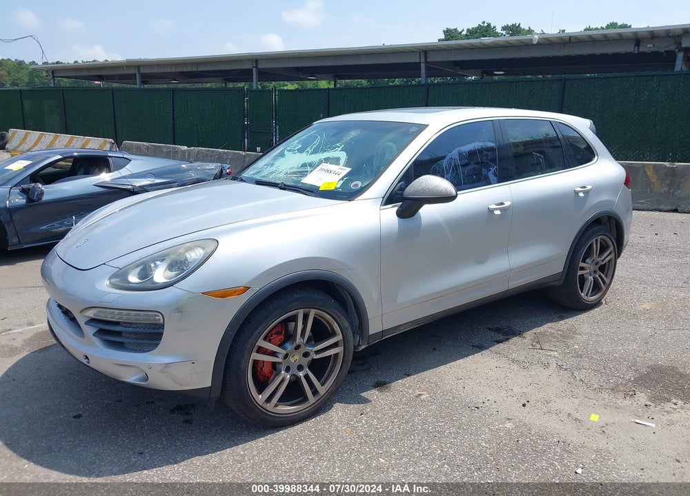 2011 PORSCHE CAYENNE S VIN: WP1AB2A22BLA51784