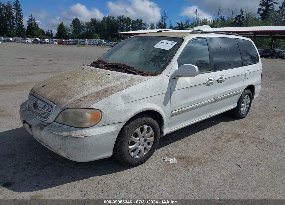 2005 KIA SEDONA EX/LX VIN: KNDUP132656731164