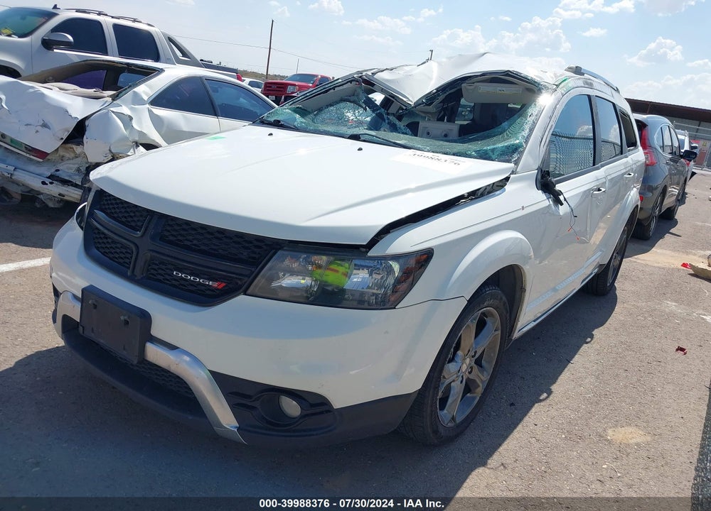 2015 DODGE JOURNEY CROSSROAD VIN: 3C4PDDGG8FT615100