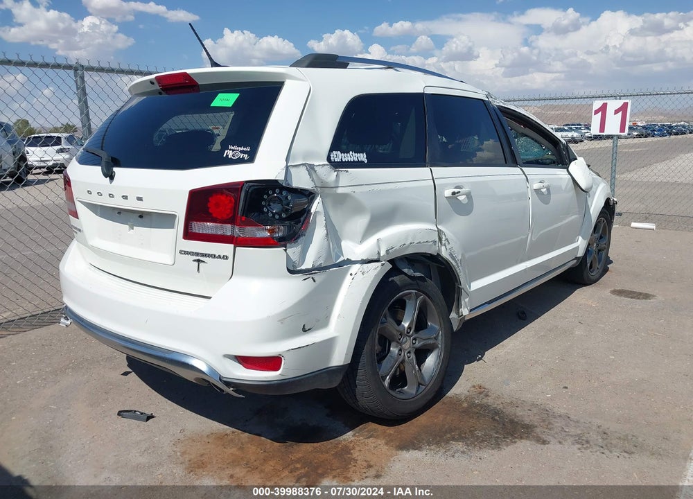 2015 DODGE JOURNEY CROSSROAD VIN: 3C4PDDGG8FT615100