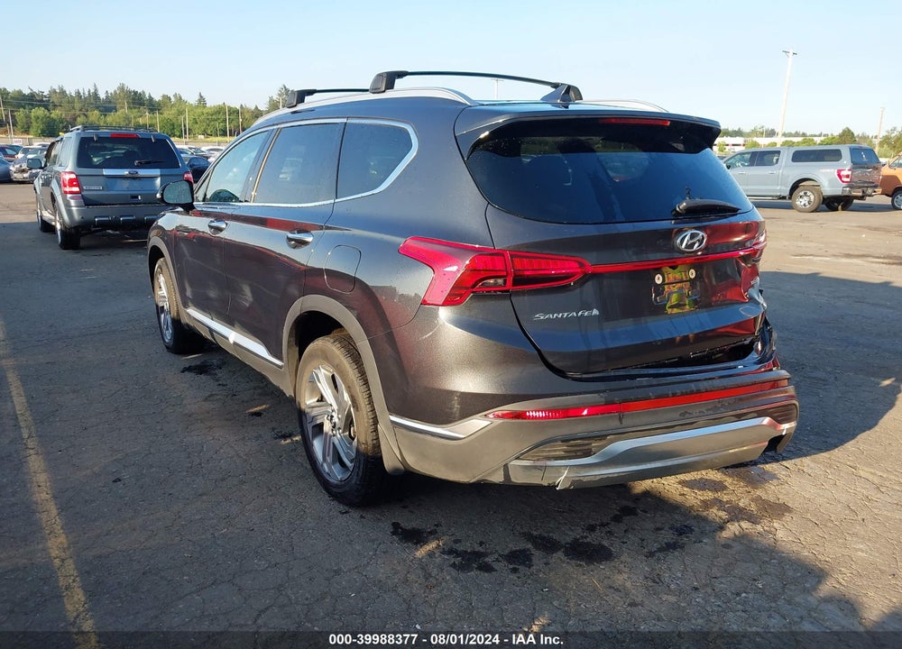 2022 HYUNDAI SANTA FE SEL VIN: 5NMS6DAJ4NH382658