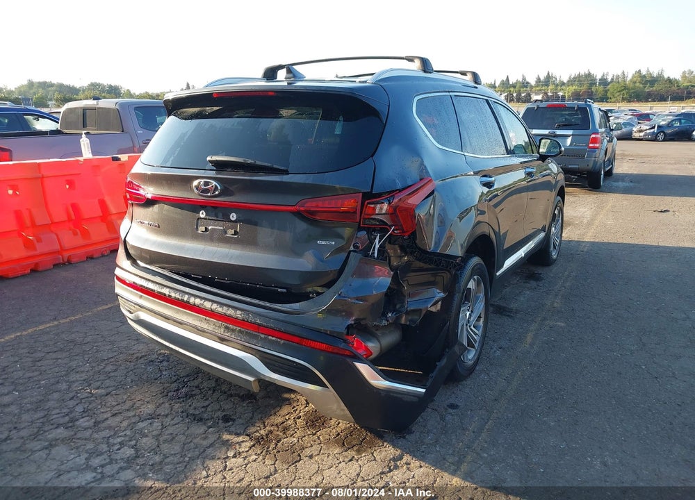 2022 HYUNDAI SANTA FE SEL VIN: 5NMS6DAJ4NH382658