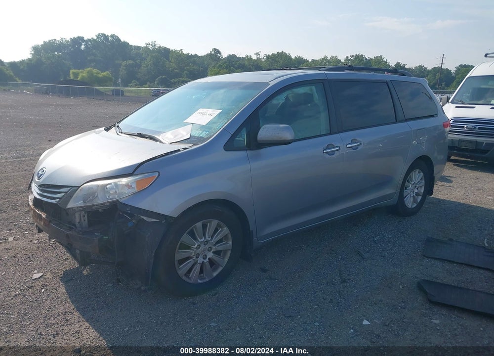2011 TOYOTA SIENNA VIN: 5TDDK3DC8BS027626