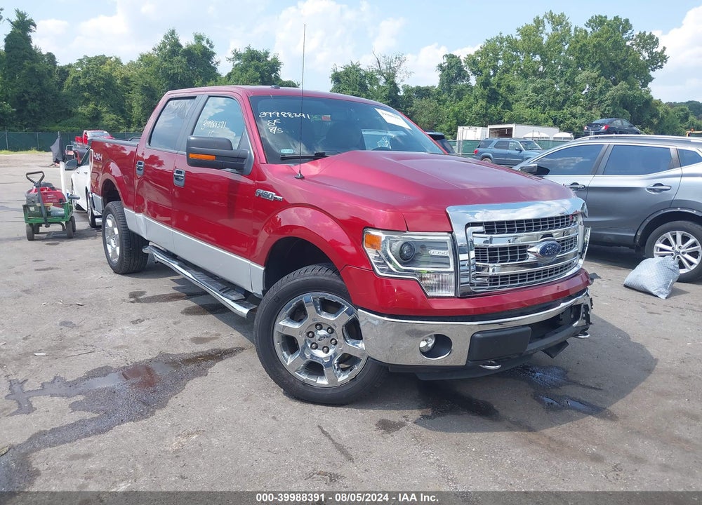2014 FORD F-150 XLT VIN: 1FTFW1EF4EKD29193