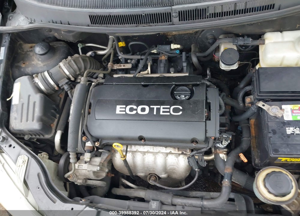 2009 CHEVROLET AVEO LT VIN: KL1TD66E19B647412