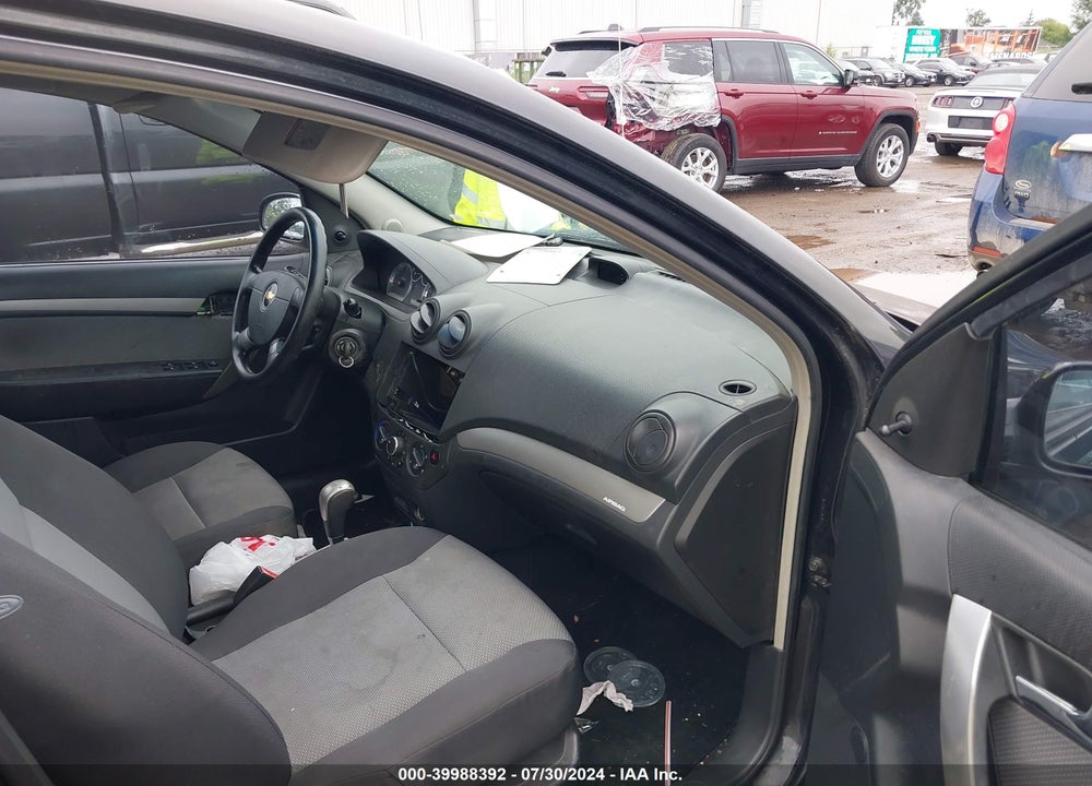 2009 CHEVROLET AVEO LT VIN: KL1TD66E19B647412