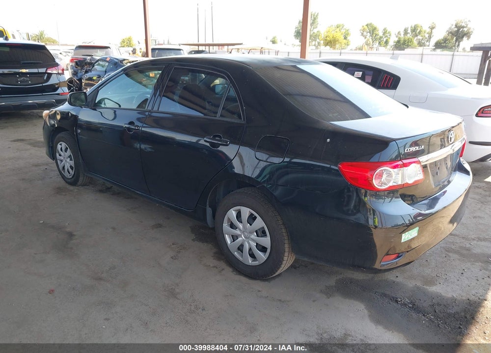 2011 TOYOTA COROLLA LE VIN: 2T1BU4EE8BC547390