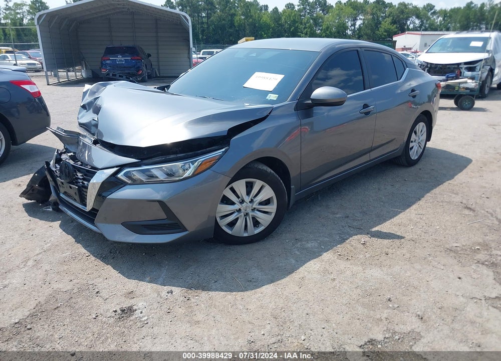 2022 NISSAN SENTRA S XTRONIC CVT VIN: 3N1AB8BV4NY225205