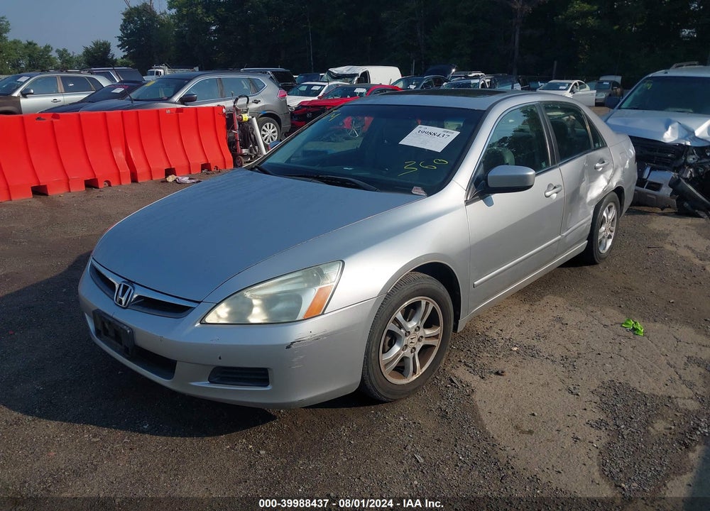 2007 HONDA ACCORD 2.4 EX VIN: 1HGCM56877A084724