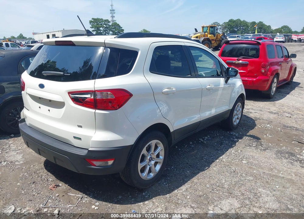 2020 FORD ECOSPORT SE VIN: MAJ3S2GE4LC386709