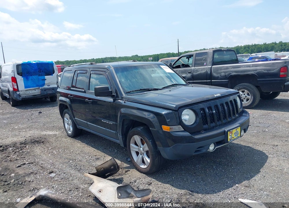 2013 JEEP PATRIOT LIMITED VIN: 1C4NJRCB6DD125636