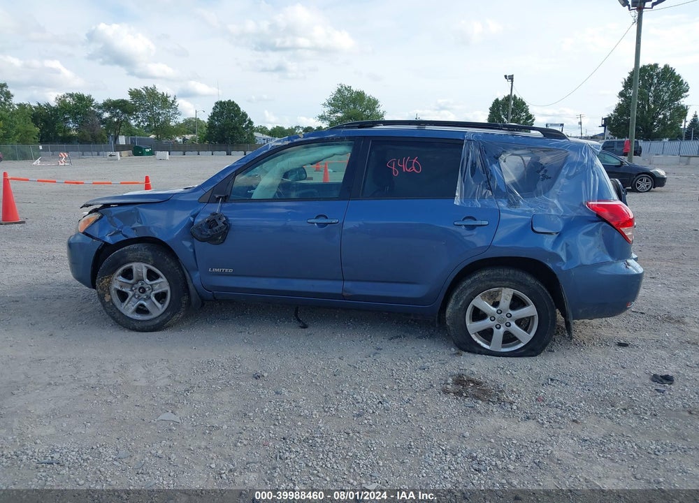 2008 TOYOTA RAV4 LIMITED VIN: JTMZD31V385102723