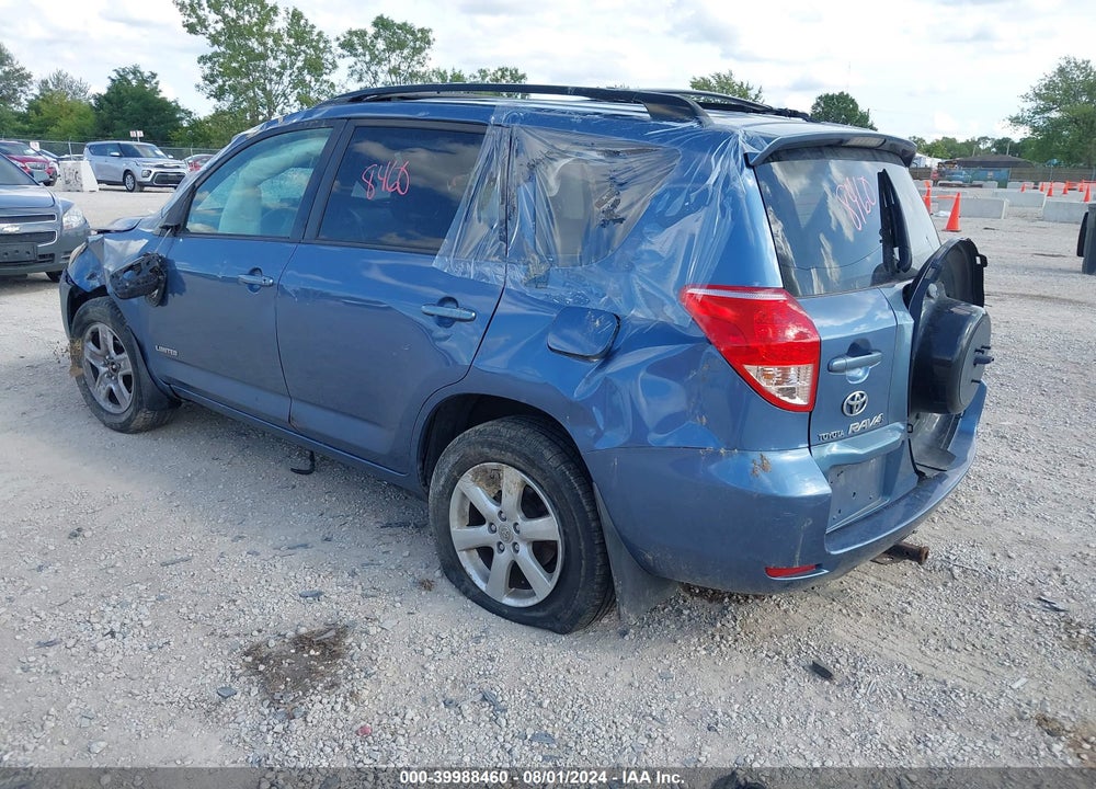 2008 TOYOTA RAV4 LIMITED VIN: JTMZD31V385102723