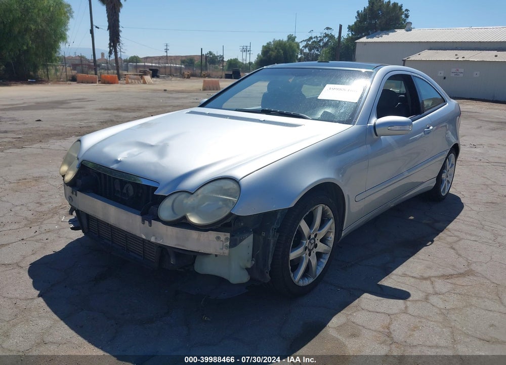2005 MERCEDES-BENZ C 230 KOMPRESSOR SPORT VIN: WDBRN40J65A666563