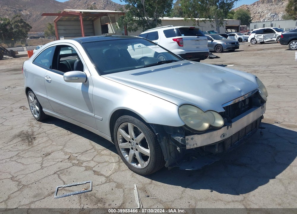 2005 MERCEDES-BENZ C 230 KOMPRESSOR SPORT VIN: WDBRN40J65A666563
