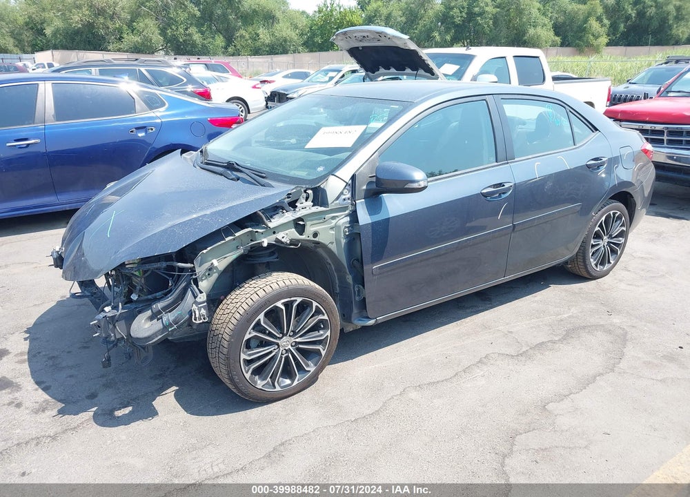 2016 TOYOTA COROLLA S PLUS VIN: 2T1BURHE8GC663057