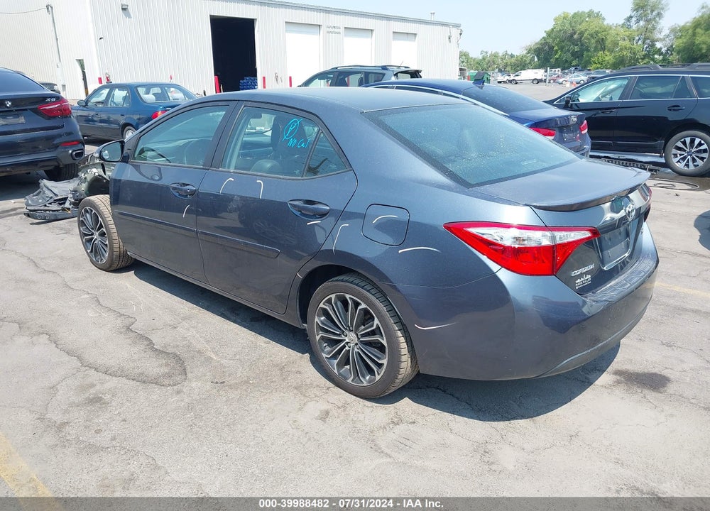 2016 TOYOTA COROLLA S PLUS VIN: 2T1BURHE8GC663057