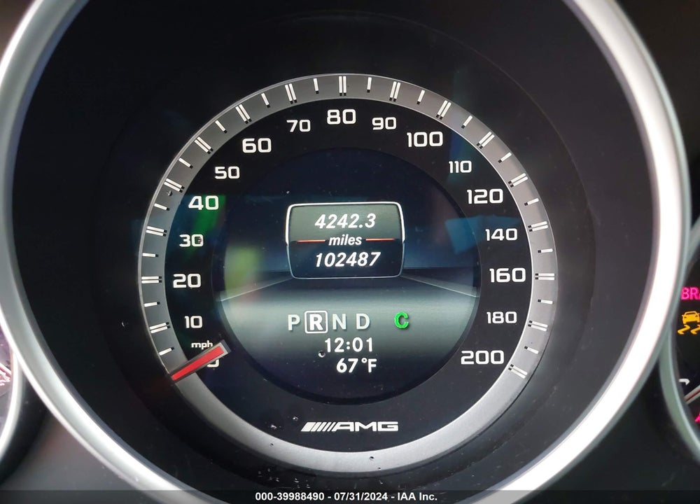 2014 MERCEDES-BENZ C 63 AMG VIN: WDDGF7HB6EA960393