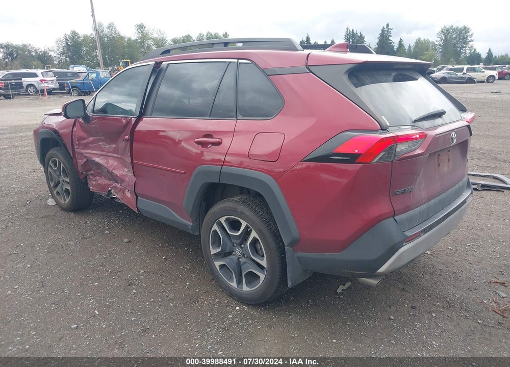 2019 TOYOTA RAV4 ADVENTURE VIN: 2T3J1RFVXKW010221