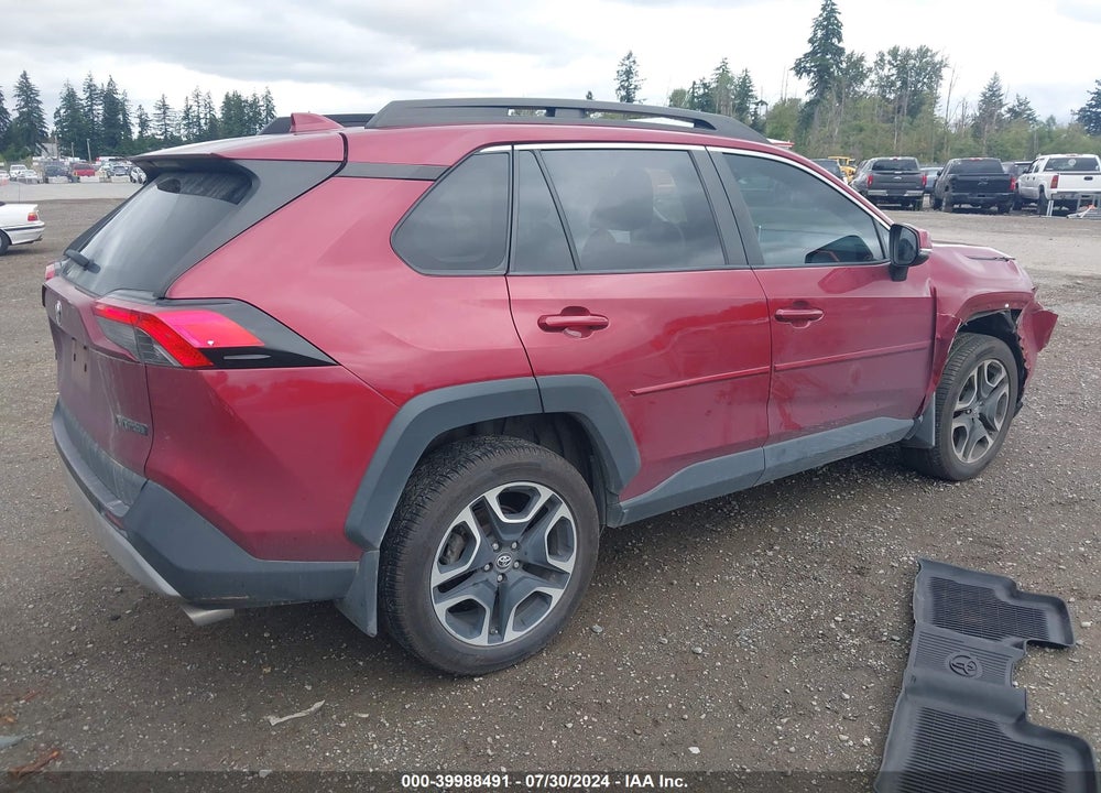 2019 TOYOTA RAV4 ADVENTURE VIN: 2T3J1RFVXKW010221