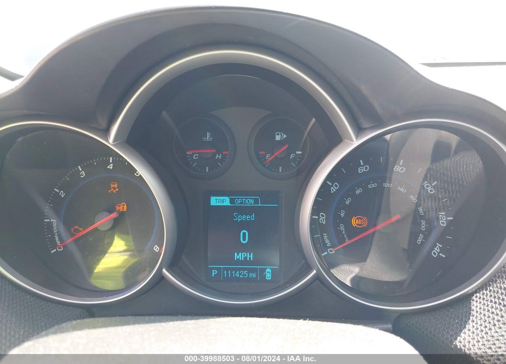 2013 CHEVROLET CRUZE 1LT AUTO VIN: 1G1PC5SB9D7232135
