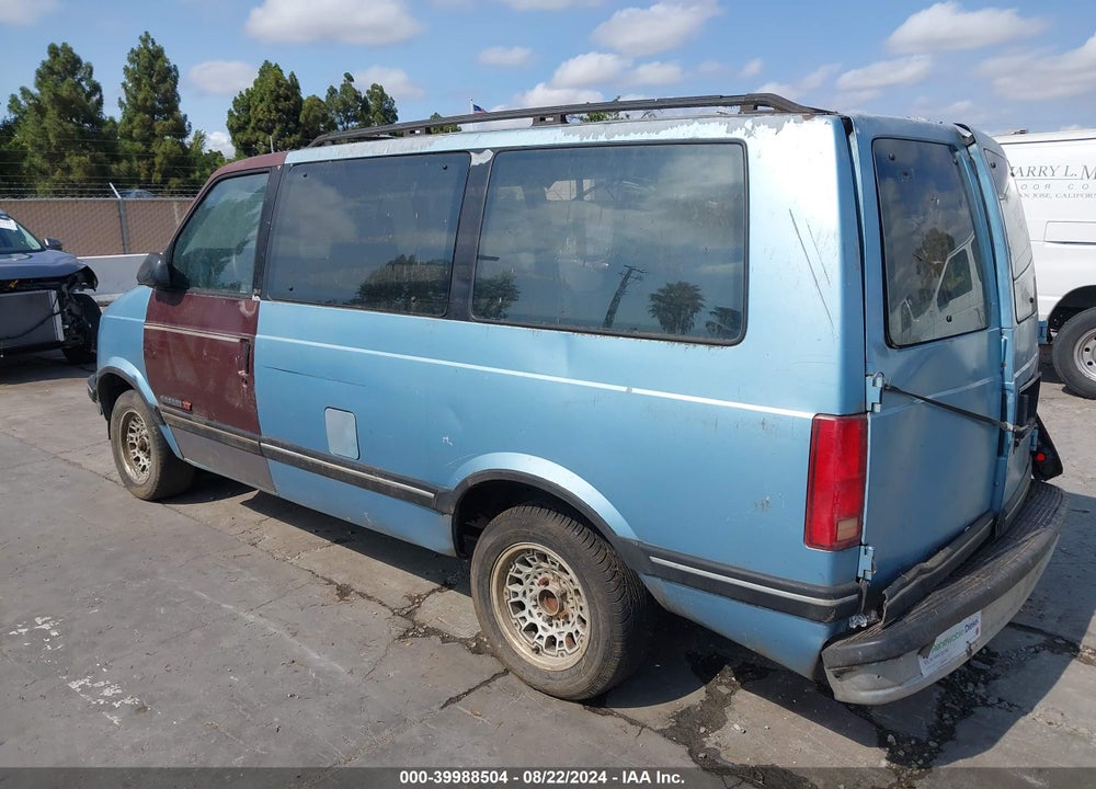 1992 CHEVROLET ASTRO VIN: 1GNDM19ZXNB137401